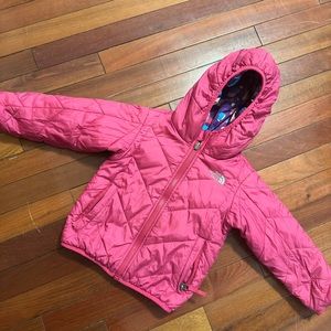 3T the North Face reversible coat